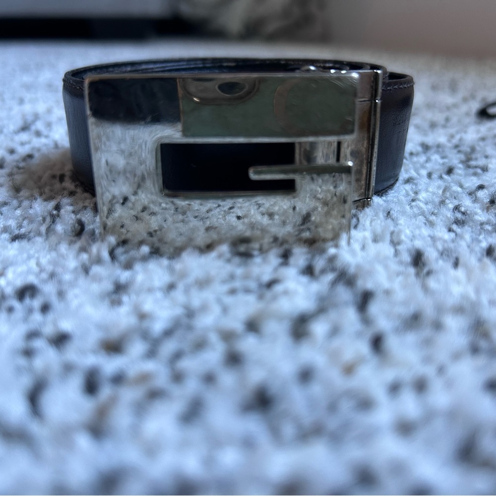 Gucci G Buckle Belt – Brown Leather | Size 95/38